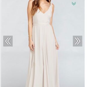 Show me you mumu bridesmaid dress